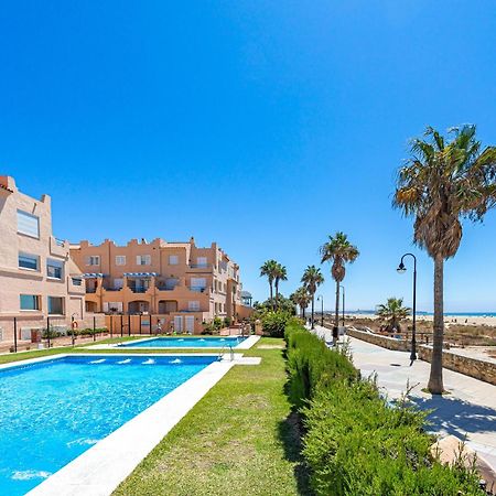 Beachfront, Pool, Terrace, Garage & Fibre Internet Tarifa Esterno foto